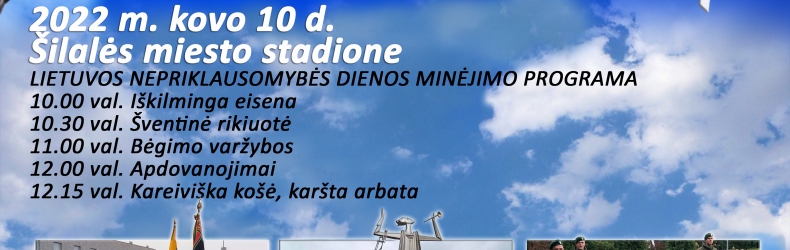UŽ LAISVĄ LIETUVĄ