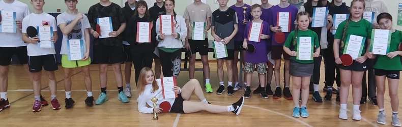 2023-2024 m.m. Šilalės r. mokyklų žaidynių stalo teniso varžybos