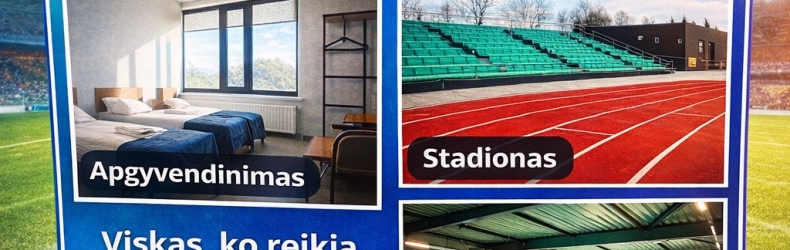 Erdvės sporto stovykloms
