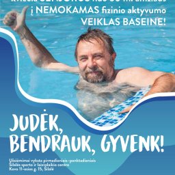Paskutinė galimybė sudalyvauti senjorų ir neįgaliųjų fizinio aktyvumo projekte!