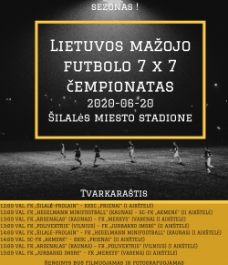 Lietuvos mažojo futbolo 7 x 7 čempionatas Šilalėje
