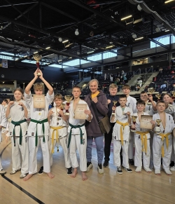 Net du Šilalės sporto mokyklos auklėtiniai tapo Lietuvos Karate čempionais